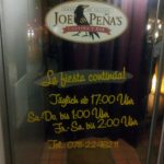 Bild vom Eingang des Joe Penas in Stuttgart