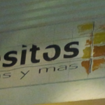 Bild vom Schriftzug des Besitos über der Bar
