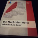Bild vom Cover des Buches: Die Macht der Worte - Schreiben als Beruf