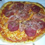 Bild der gelieferten Pizza von Angelo's Pizzataxi