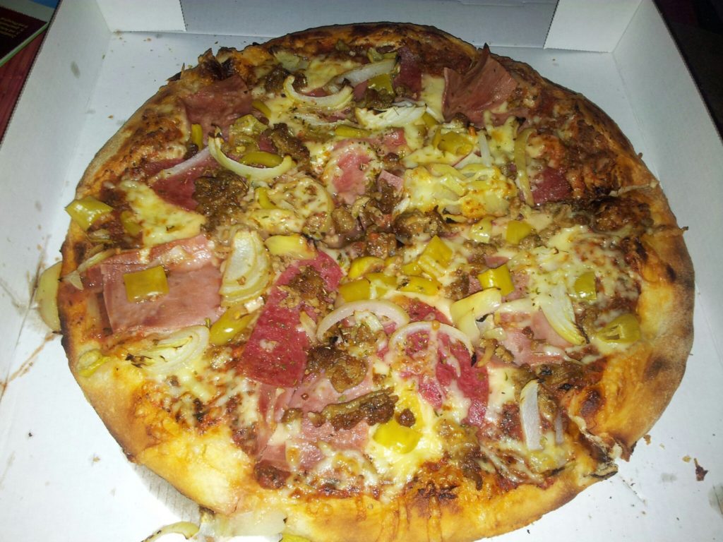 Bild von der Pizza vom Lieferservice "La Mamma"