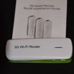 Bild vom 3G Wifi Router mit Anleitung