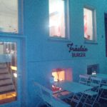 Außenansicht des Fräulein Burger Berlin bei Nacht