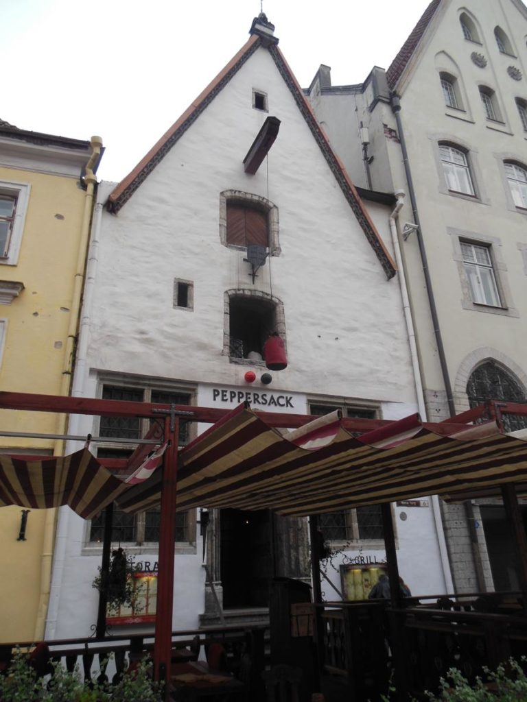 Restaurant Peppersack Tallinn von außen