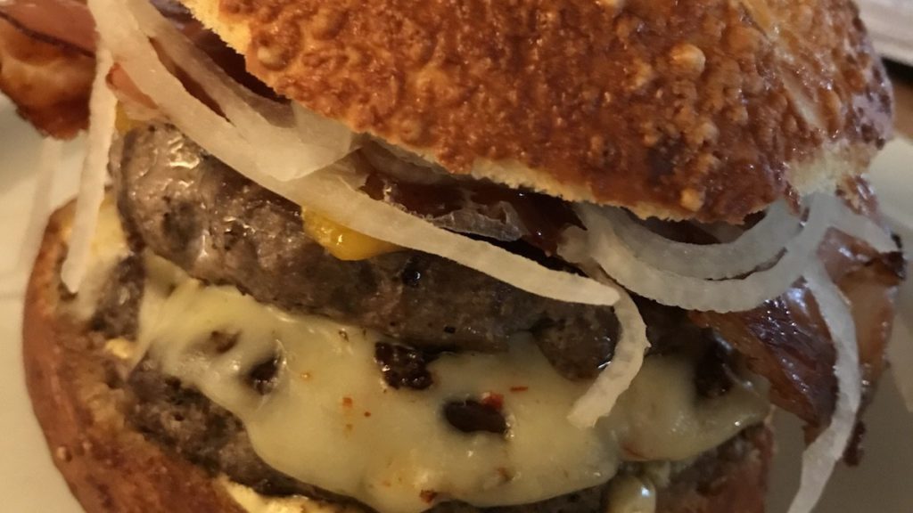 Meien Burger Kreation im "Zum treuen Bartel" in Markgröningen