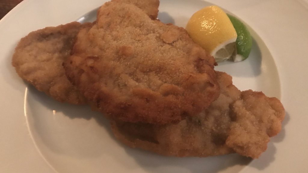 Wiener Schnitzel im Goldenen Adler Stuttgart