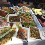 Ein Teil des kalten Buffets vom Brunch im Gaumentanz