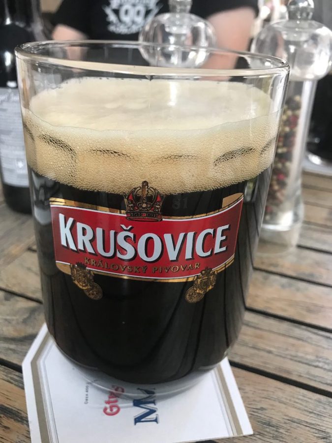 Dunkels Bier: Krusovice im Arche Stuttgart