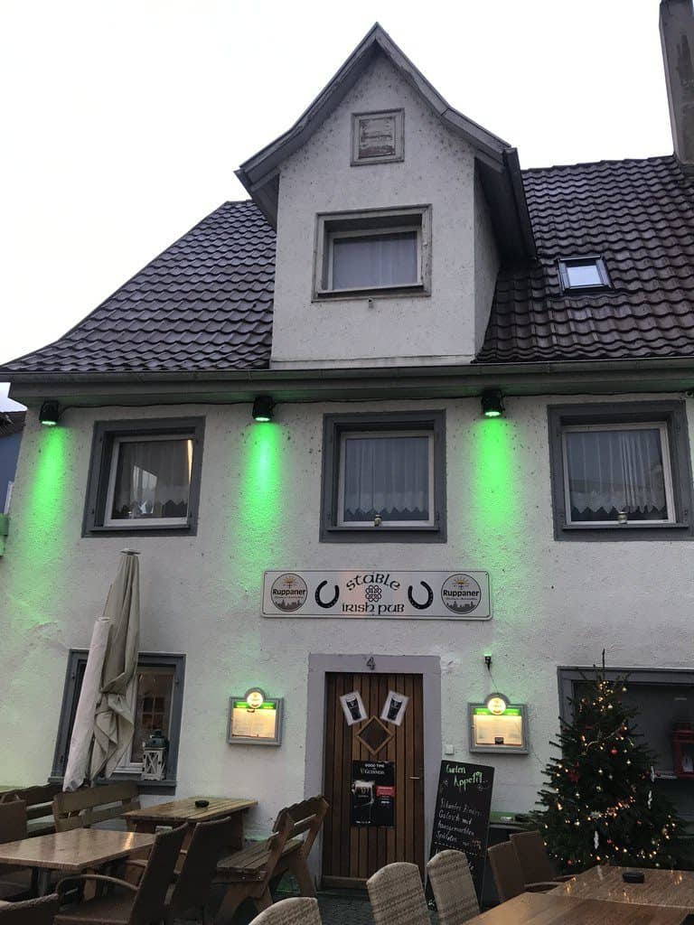Das Stable Irish Pub neben dem LAGO Shopping Center in Konstanz - gute Burger Location!